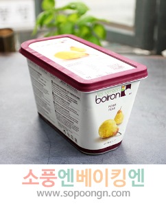 브아롱 냉동퓨레 서양배 1kg
