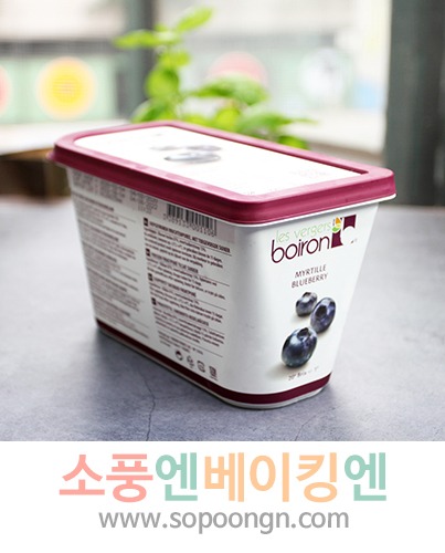 브아롱 냉동퓨레 블루베리 1kg